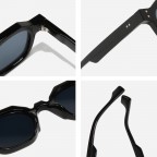 American small frame polygon riveted sunglasses