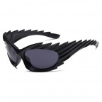 Y2K exaggerated large frame sunglasses