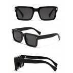 Vintage square sunglasses for men