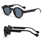 Punk round little frame sunglasses