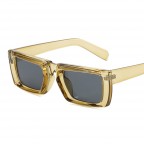 Rectangular large frame sunglasses