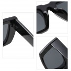 Rectangular large frame sunglasses