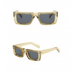 Rectangular large frame sunglasses