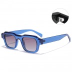 New square frame simple sunglasses