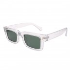 Retro rectangular small frame sunglasses