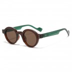 Personality small round frame sunglasses