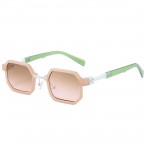 Polygon small frame sunglasses