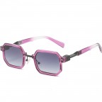 Polygon small frame sunglasses